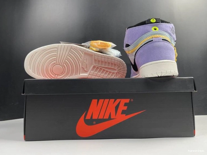 HYPE 1 Purple Pulse Jordan Switch High CW6576-500 0811